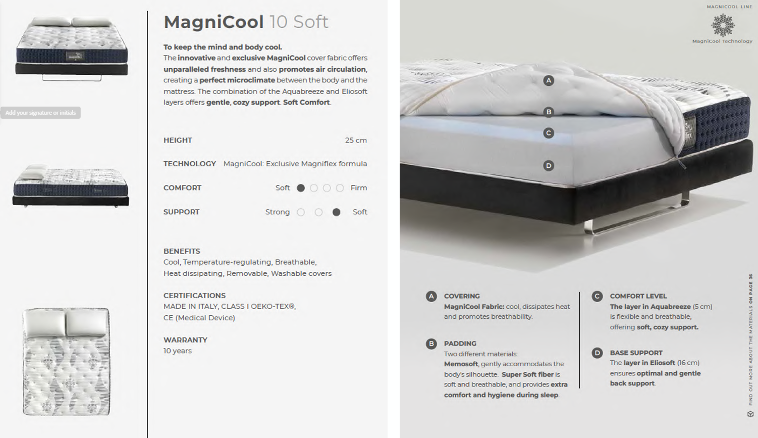Magniflex Magnicool 10 Soft