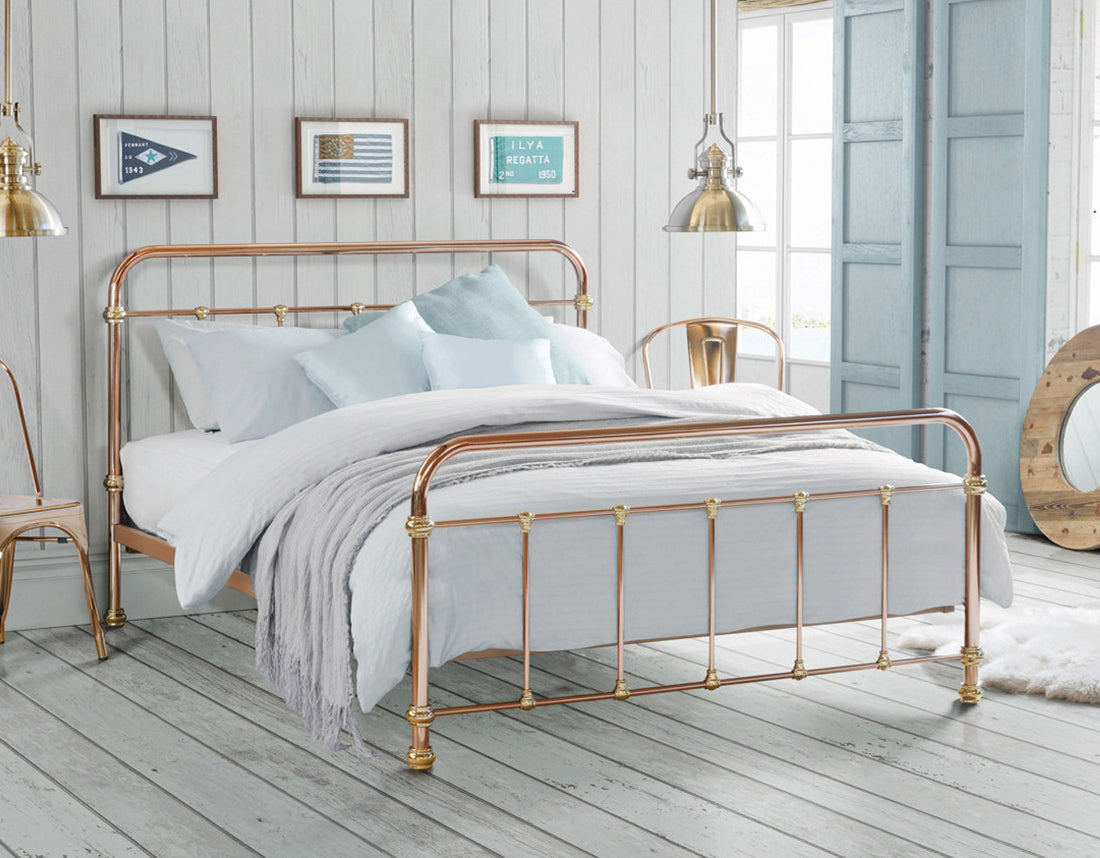 Madrid Copper Plated Bed