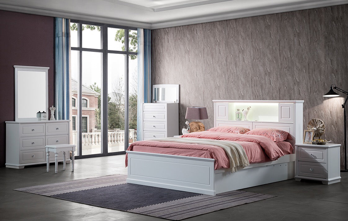 Davinci Storage Bed White