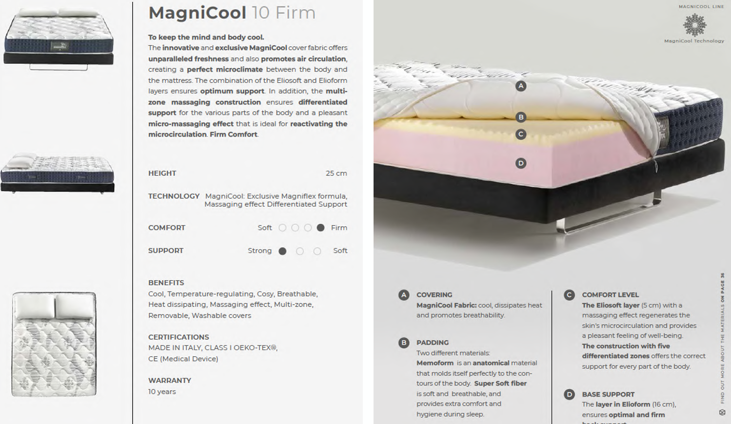 Magniflex Magnicool 10 Firm – view 2