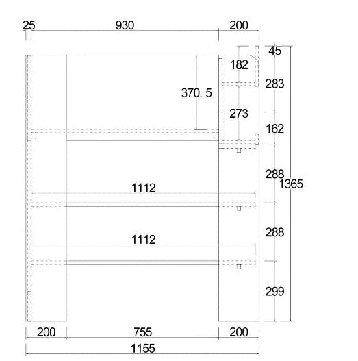 Capetree Midi Loft Bed – view 3