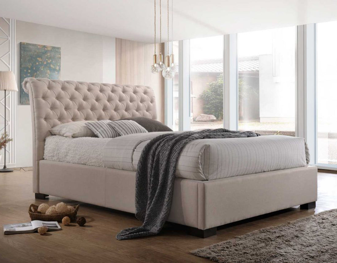 Crystal Fabric Bed – view 2