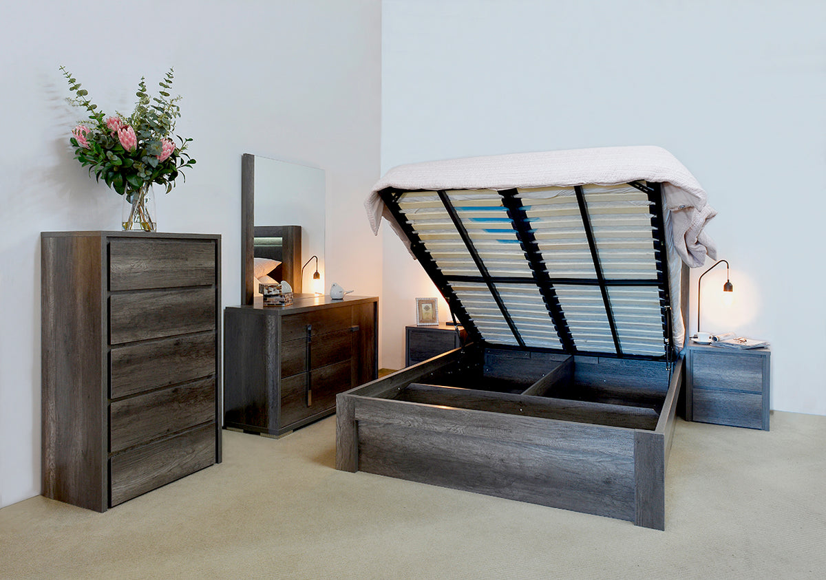 Resort Storage Bed Charcoal – view 3
