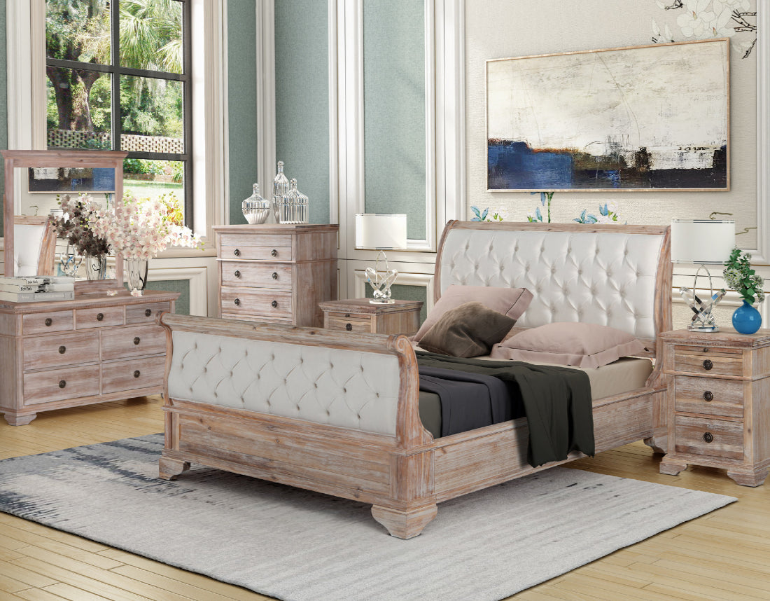 Ibiza Acacia High Foot Bed