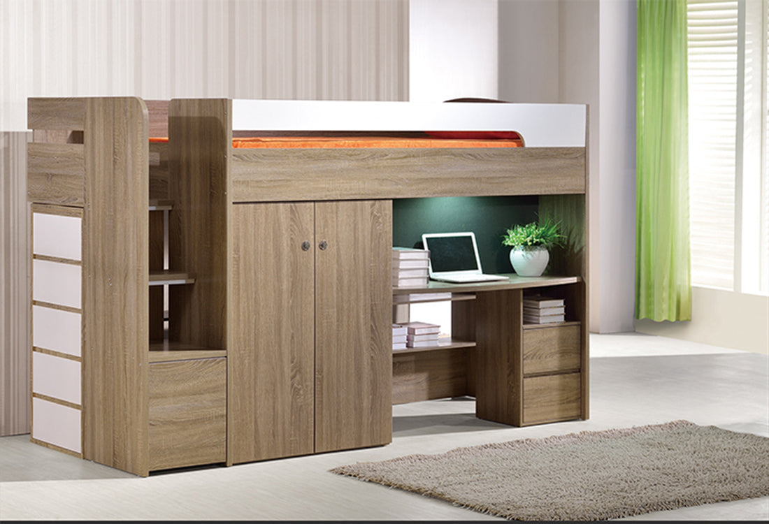 Workstation Loft Bed – view 2