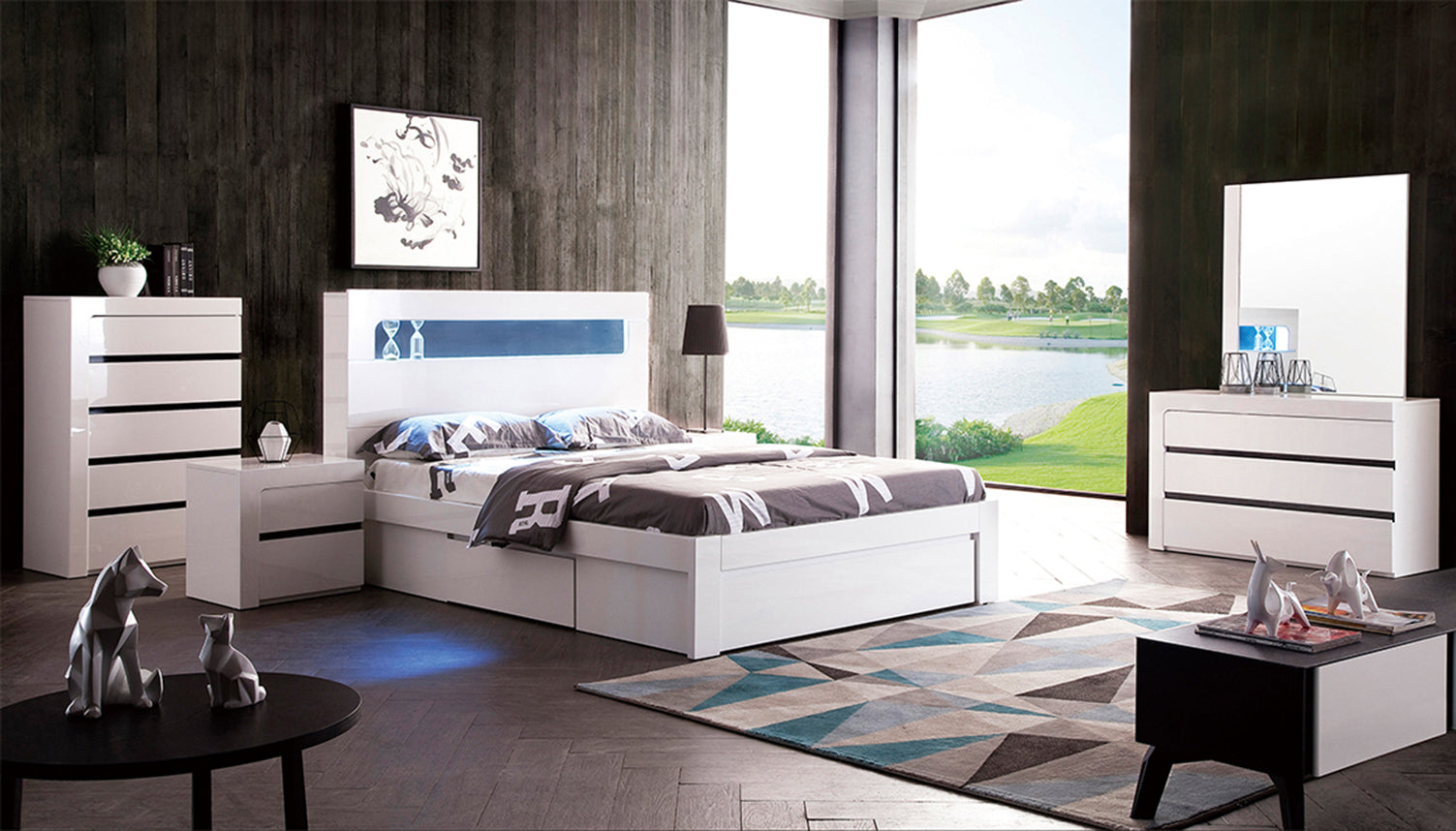 Parda Storage Bed Two Tone – view 2