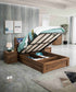 London Storage Bed Rustic – view 3