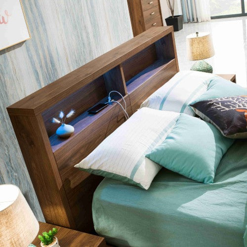 London Storage Bed Rustic – view 2