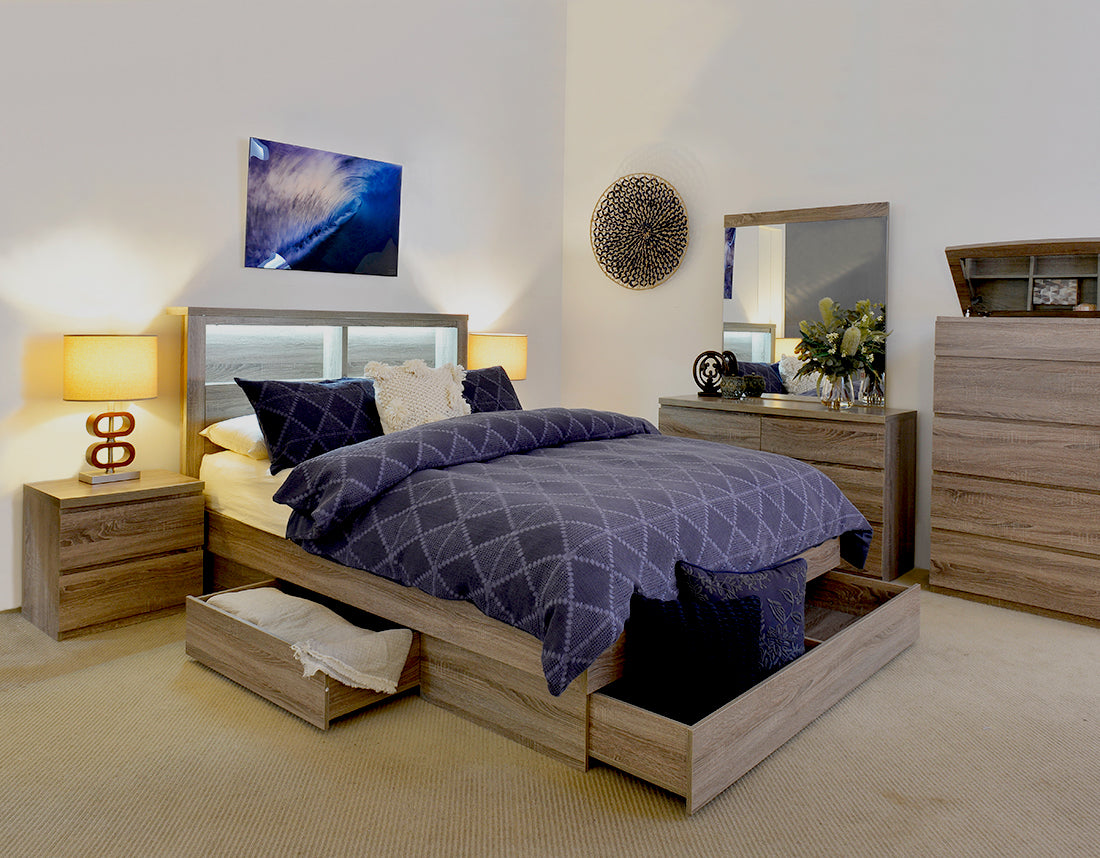 Bali Storage Bed Mocha